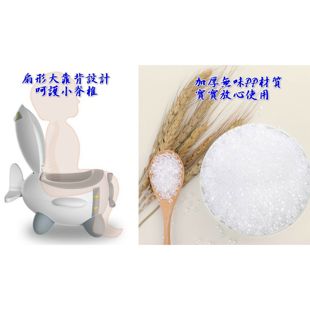 兒童造型飛機馬桶 小馬桶 學習馬桶-圖片-3