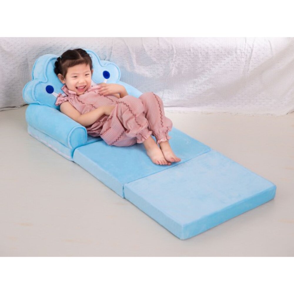 🔥台灣🔥 兒童沙發 摺疊沙發 寶寶沙發 加長摺疊沙發 小沙發 小座椅 多功能沙發-圖片-5