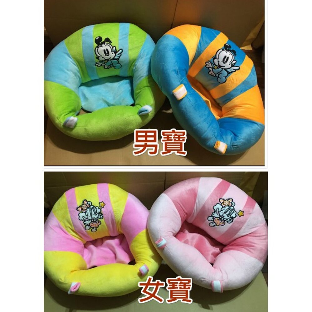 ()新款嬰幼兒學坐椅沙發 寶寶防側翻沙發 嬰幼兒學坐椅 柔軟沙發 寶寶學座椅-圖片-2