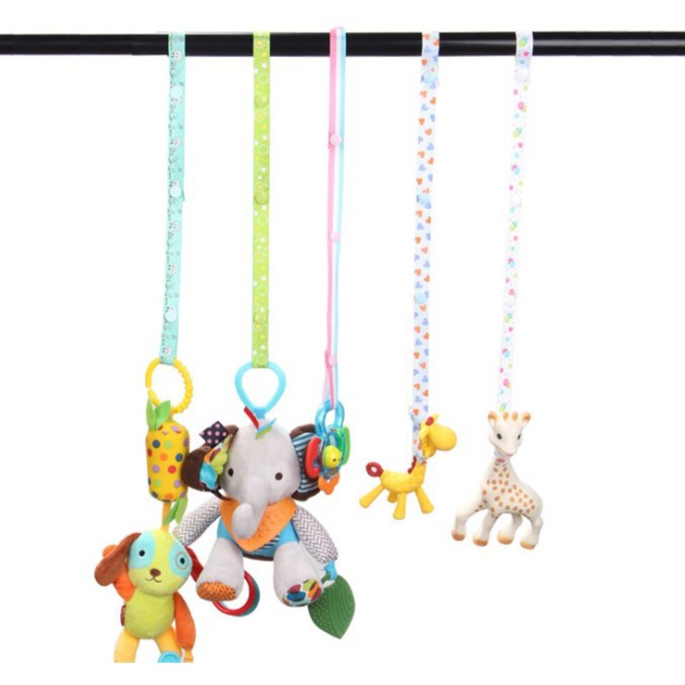 推車玩具綁帶 推車掛繩 口罩繩 寶寶玩具固定帶 加長版-圖片-3