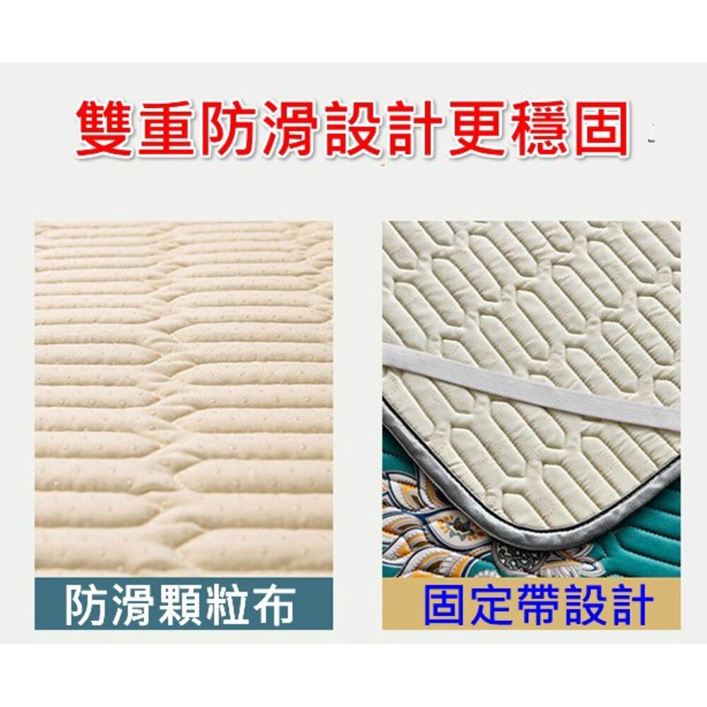🔥台灣出貨免運🔥乳膠冰絲涼蓆 涼感乳膠涼席 冰絲涼席 冰涼墊 單人/雙人/加大床涼蓆 乳膠墊 涼墊-圖片-2