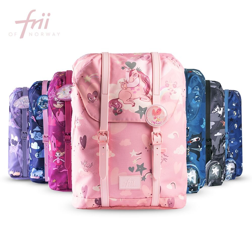  【Frii】22L 750g｜羽量護脊書包｜2019｜保固一年(自由想像精選 適用身高100~145cm)