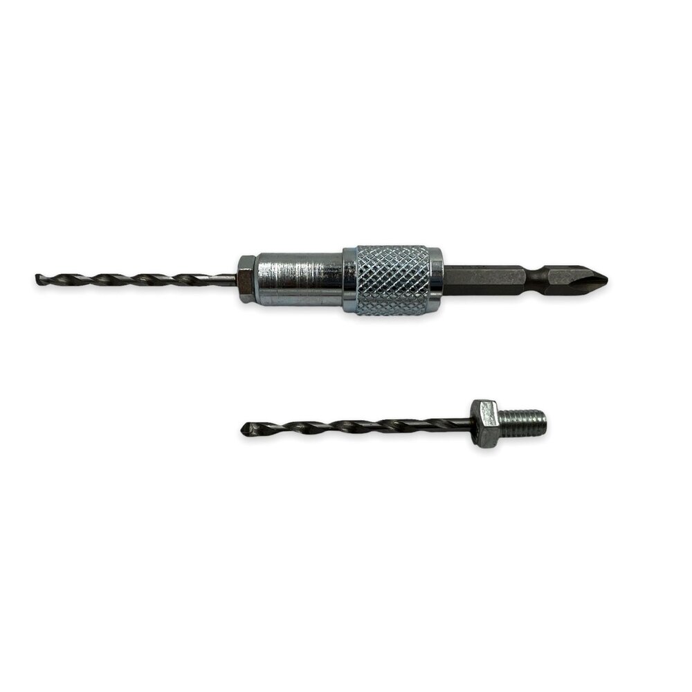 臺製 SK 世鎧精密 3.2 全鎢鋼頭 鎖牙式多功能直柄鑽兼鎖套組 鑽兼鎖 六角鑽兼鎖 水泥鑽 鑽尾 小蜜蜂-圖片-2