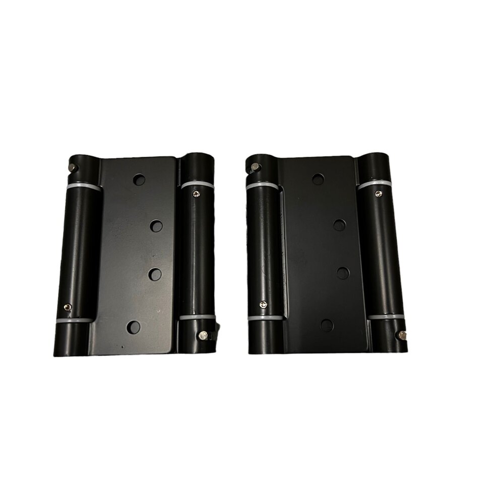 220718110732-黑色 Art 魔力釘雙 美國霧白彈簧鉸鏈 4英吋 雙開 單開 回歸鉸鏈 魔力鉸鍊 鉸鍊 丁雙 後鈕 活頁 絞鍊