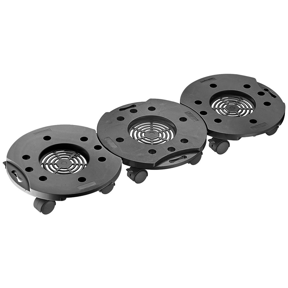 220915161924-可剎車 工作車 圓形平板車 拖車 板車 烏龜車 平板車  活動 四輪 花盆 平板推車 KT-303 花盆車 盆栽台