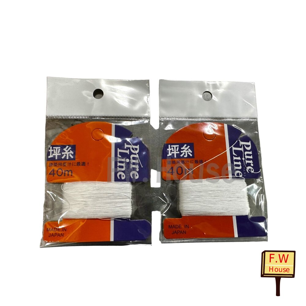 221013152032-日本製 墨斗線 40M 粗 細 墨斗專用 墨汁易吸收 自動卷墨斗用 強韌不易斷 墨斗