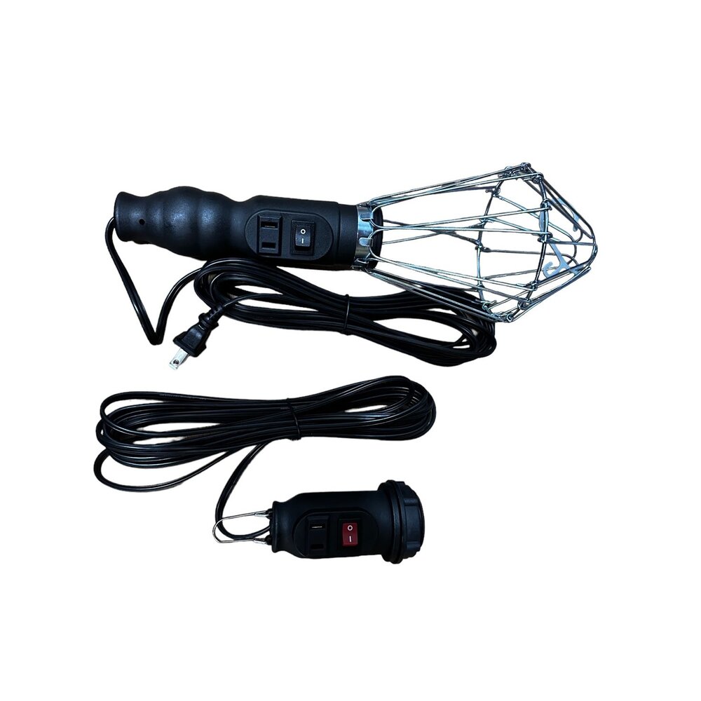 台灣製 騰茂 TENG 工作燈 露營燈 照明 工具 耐高溫陶瓷燈頭 有網 無網 E27-圖片-1