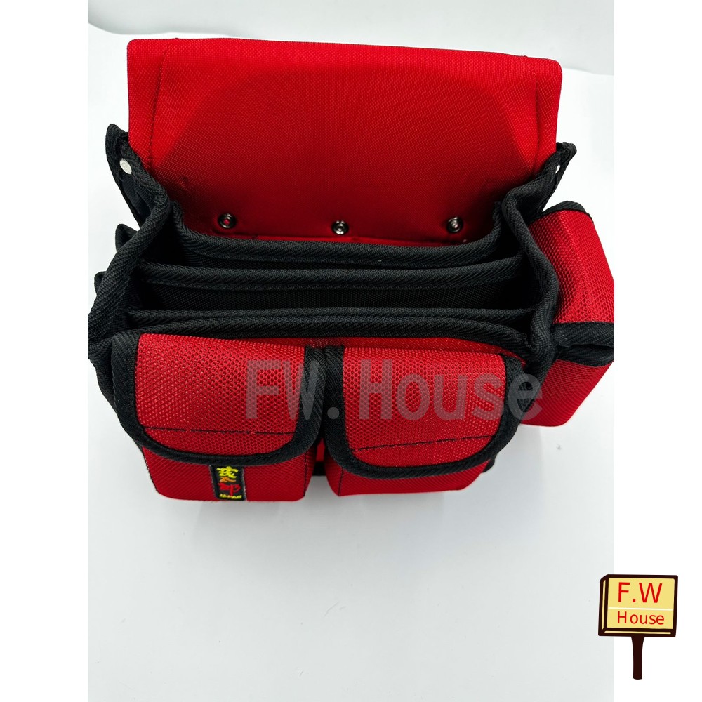 221031145637-台製 茂太郎釘袋 大型複合布釘袋 八格 TL-05 釘袋 工具袋 工具包 工作袋 工作包