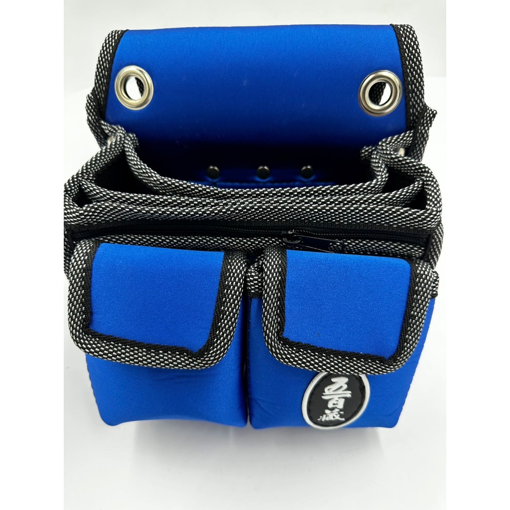 221031151130-五百藏 六格拉鍊釘袋 前2小袋自黏 小型 工具袋 釘袋 工具包 腰包 工作袋