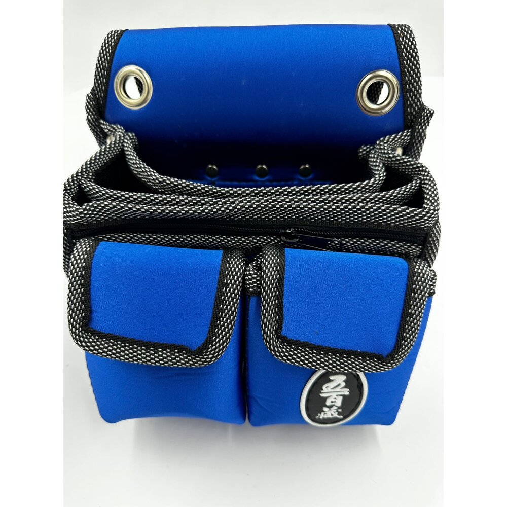 221031151130-五百藏 六格拉鍊釘袋 前2小袋自黏 小型 工具袋 釘袋 工具包 腰包 工作袋