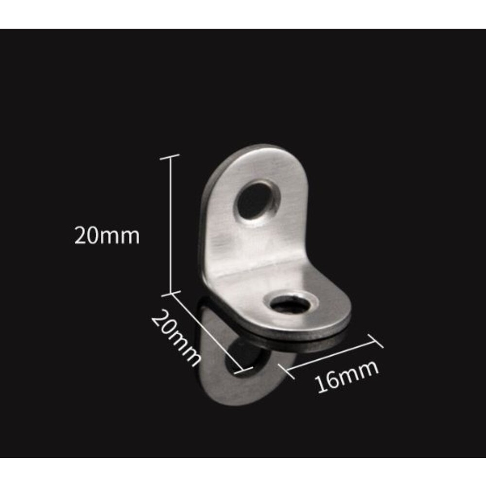 內角鐵 不鏽鋼角碼 L鐵 內角鐵 固定鐵 角鐵 白鐵L鐵 角碼 XT-圖片-1