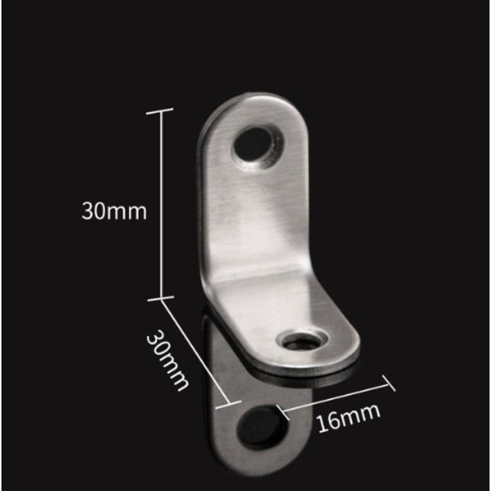 內角鐵 不鏽鋼角碼 L鐵 內角鐵 固定鐵 角鐵 白鐵L鐵 角碼 XT-圖片-3