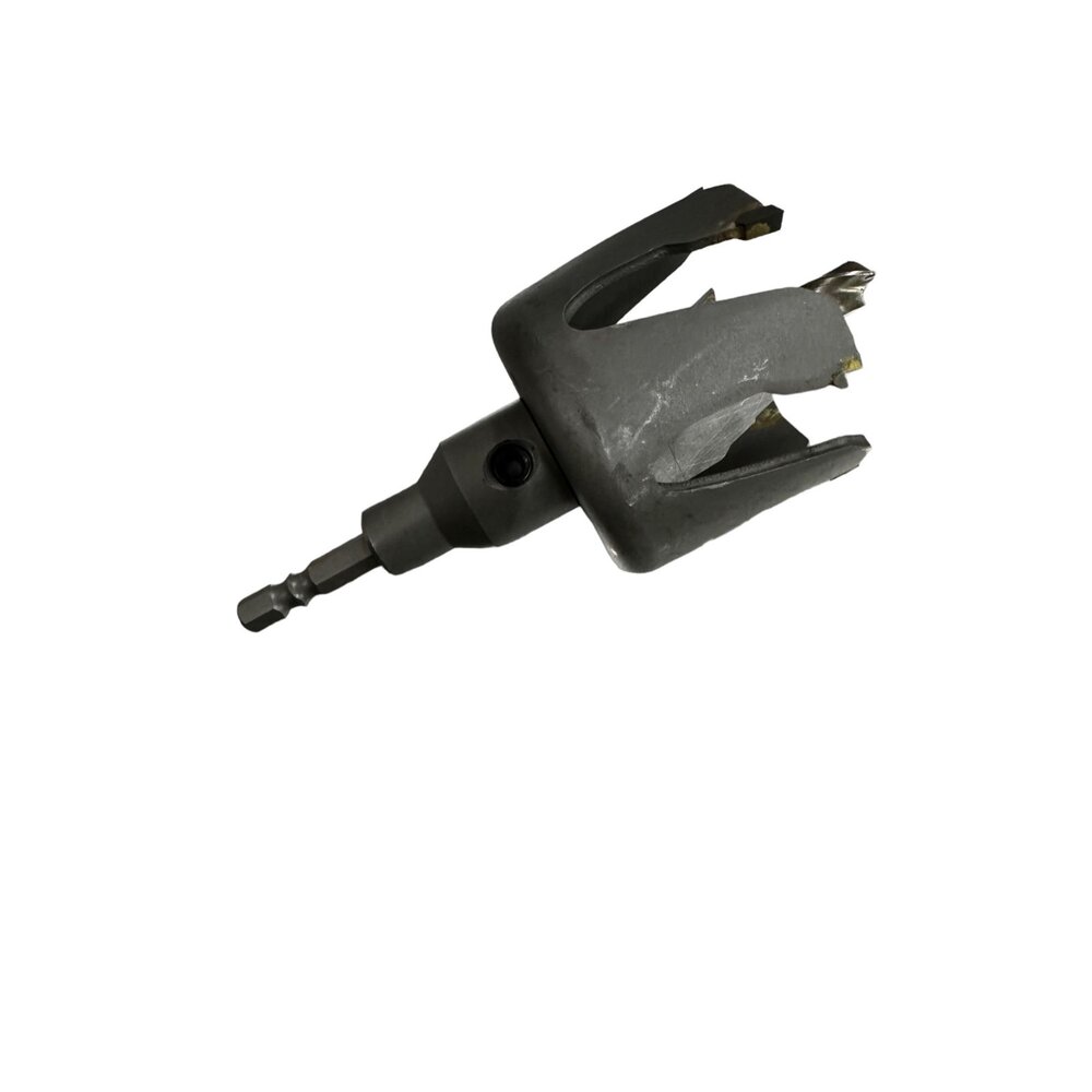 透空刀 取孔刀 六角柄 6.35柄 寸8 2寸 氣動柄 鑽頭 鑽尾 鉸鍊 門鎖開孔-圖片-1