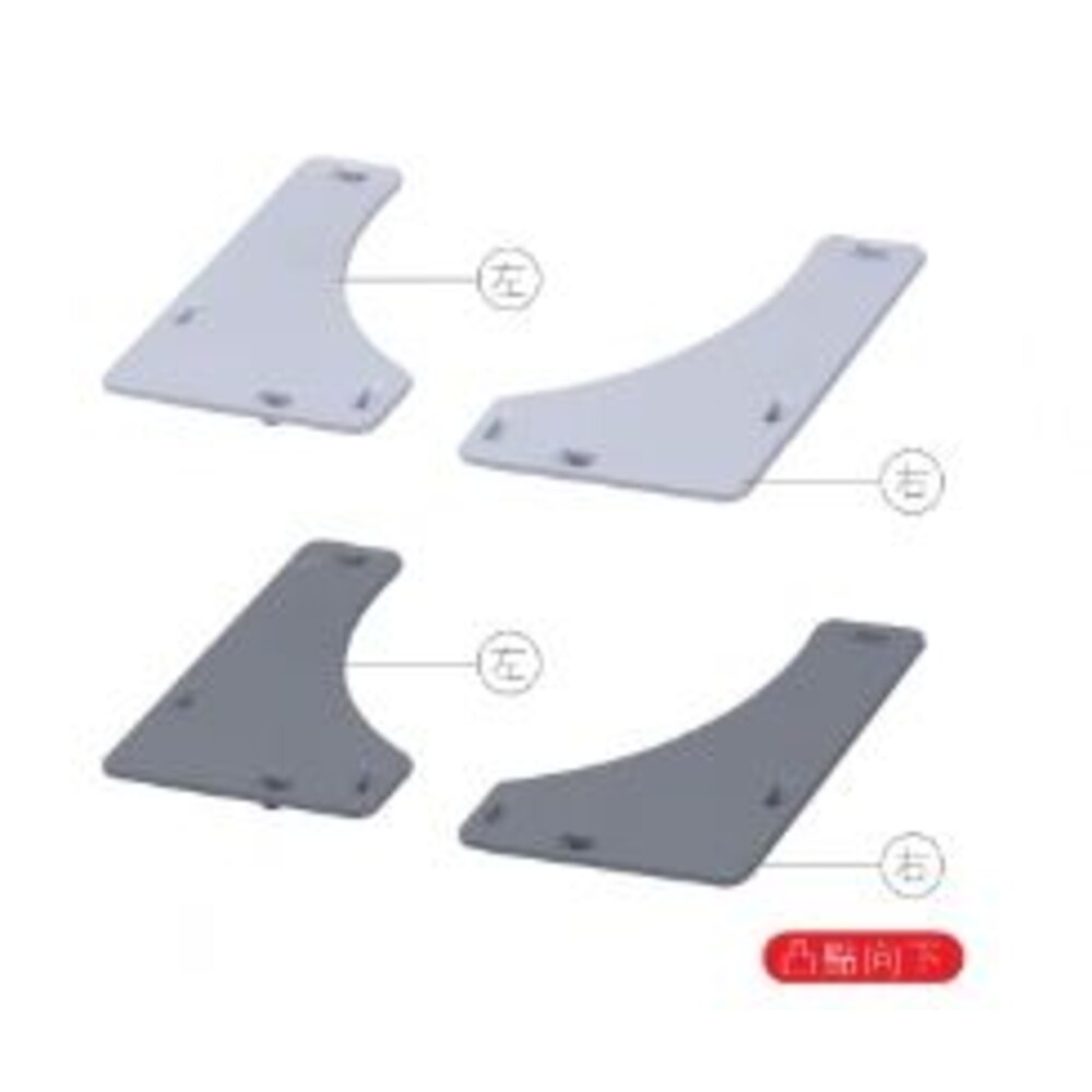 易利掛勾 S勾 易利鉤 S勾 EZ鉤 廚房鉤 掛勾 流理台掛勾 大鉤 小鉤 易利勾 鋁色 鐵灰色-圖片-2