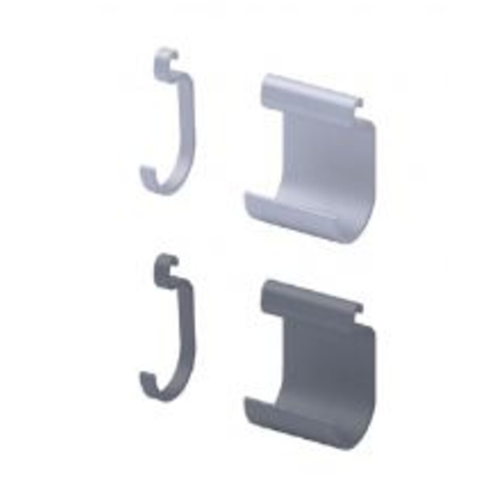 易利掛勾 S勾 易利鉤 S勾 EZ鉤 廚房鉤 掛勾 流理台掛勾 大鉤 小鉤 易利勾 鋁色 鐵灰色-圖片-3