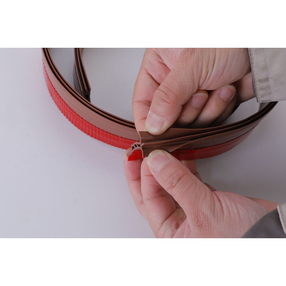 3層 防蟲條 自黏密封條 密封條 矽膠密封條 門窗擋條 門底密封貼 窗戶隔音條 門縫條 密封條-圖片-4