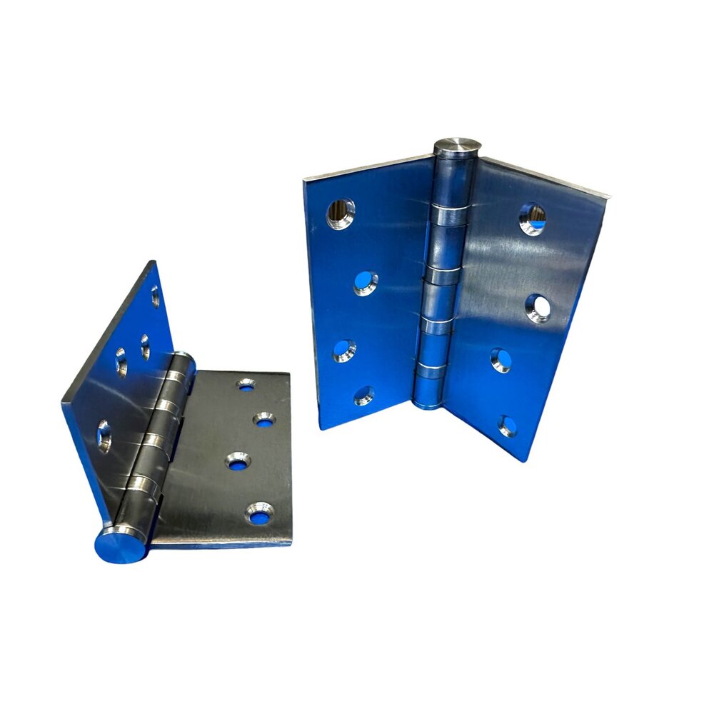 白鐵平頭培林  白鐵磨砂鉸鏈 5*4*3mm 附白鐵螺絲 平頭培林 鉸鏈 丁雙 活頁 後鈕 封面照片