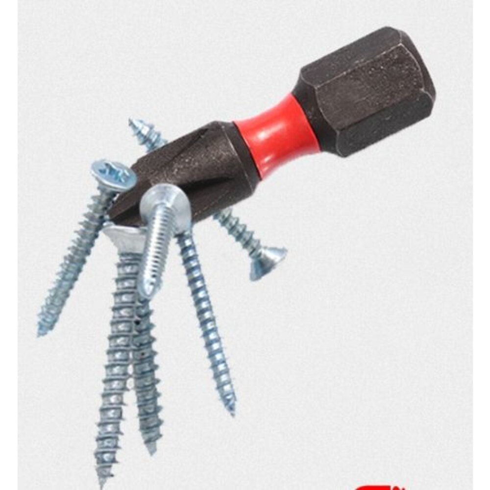 台製 20支 中鋼S2 外銷 25mm ph2 高扭力 附磁 迷你起子頭 起子頭 起子 輕鋼架 螺絲-圖片-3