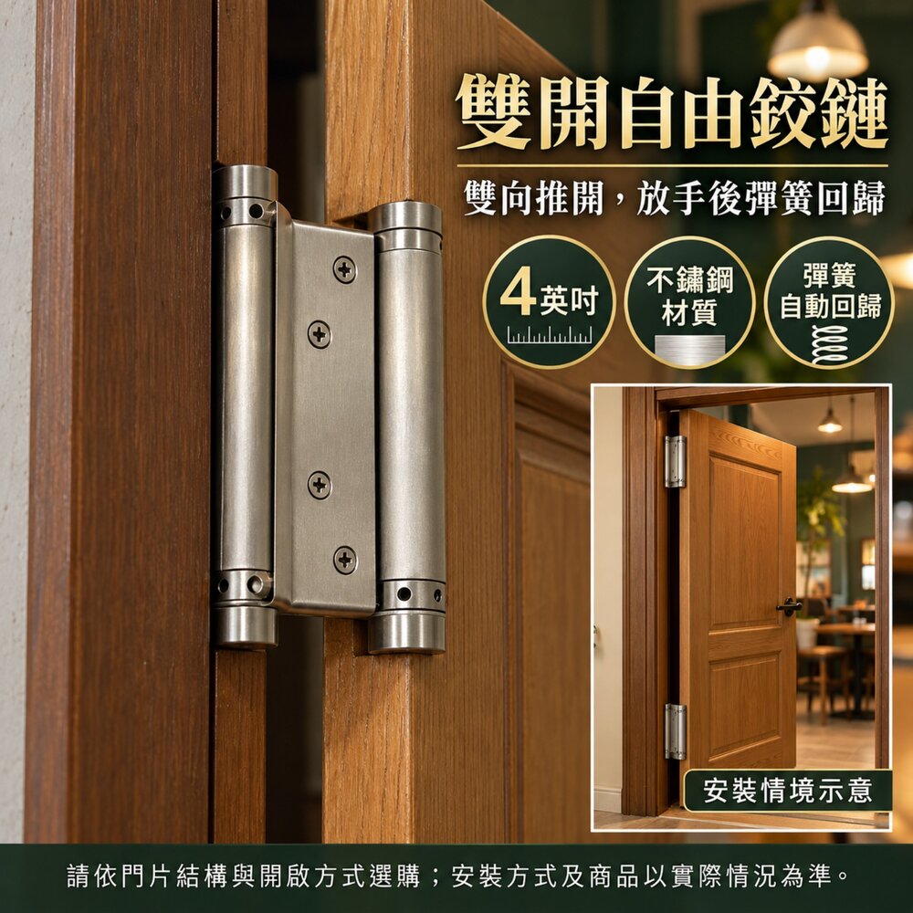 不鏽鋼彈簧自由鉸鏈 4