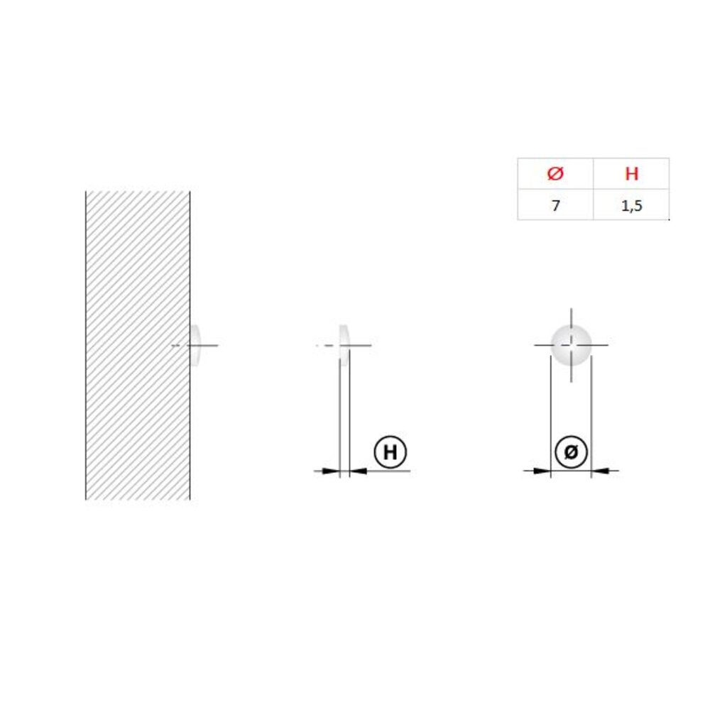 義大利 ITALIANA 進口消音墊 防撞墊 防撞膠粒 防滑墊 防撞貼 矽膠軟-圖片-1