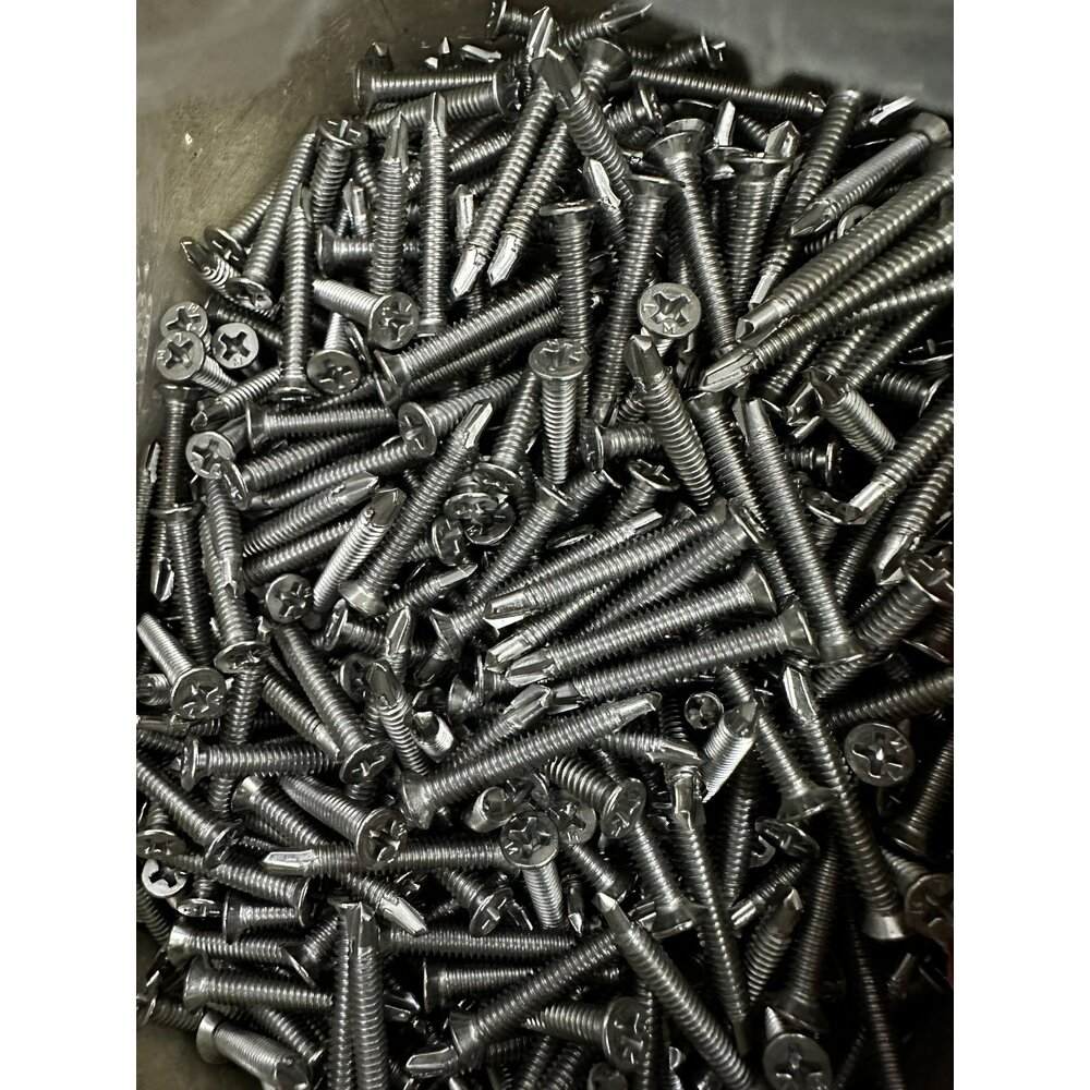 240927164211-台製  皿頭鑽尾螺絲(白鐵細牙) 不鏽鋼410 自攻螺絲 皿頭螺絲 白鐵細牙 #8 螺絲 翅膀 工牙螺絲