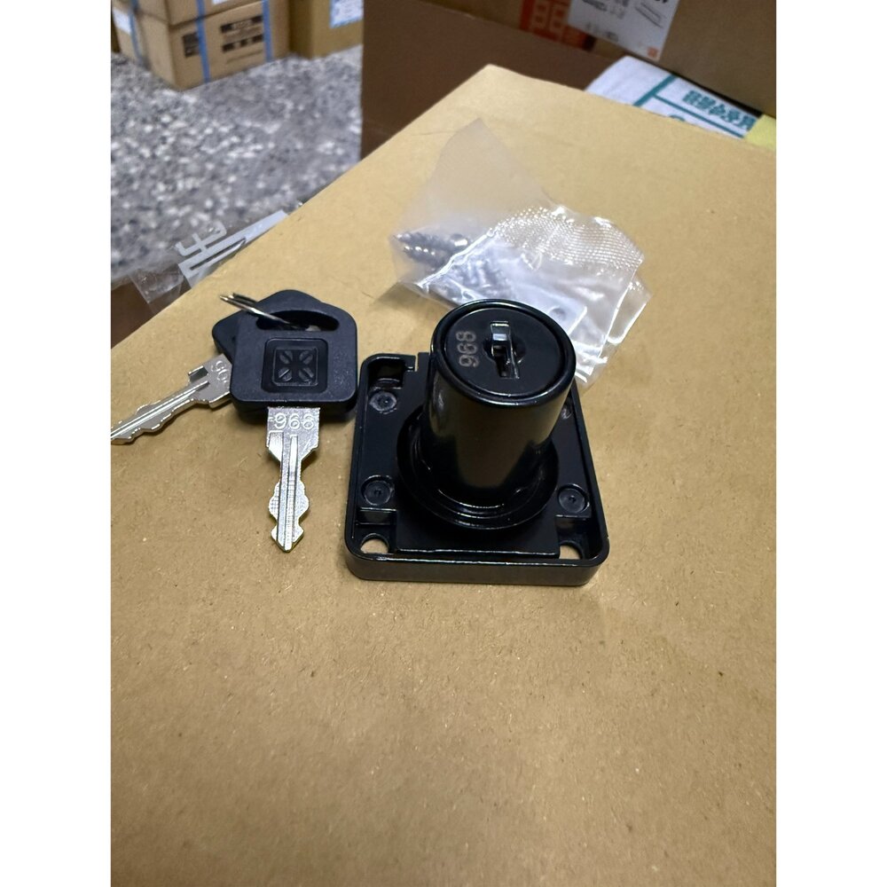 250605114129-ARMSTRONG 黑色 阿姆斯壯 507-11/22/26/30/38 自動抽屜鎖 銀行鎖 抽屜鎖 肚臍鎖