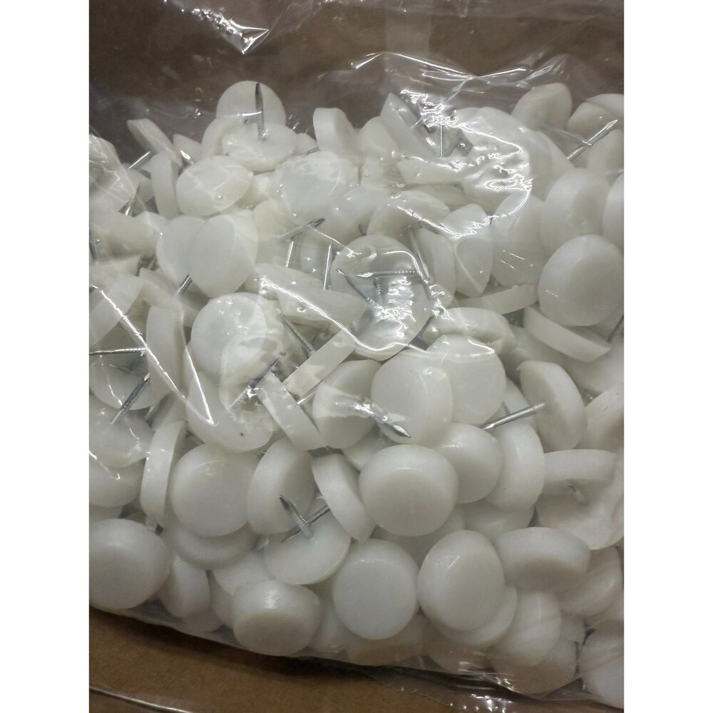 250808155135-白椅釘 2cm 平底釘 傢俱釘 塑膠椅釘 桌腳釘 半圓釘 椅腳釘 白釘 椅釘 PVC釘 椅仔釘 椅腳