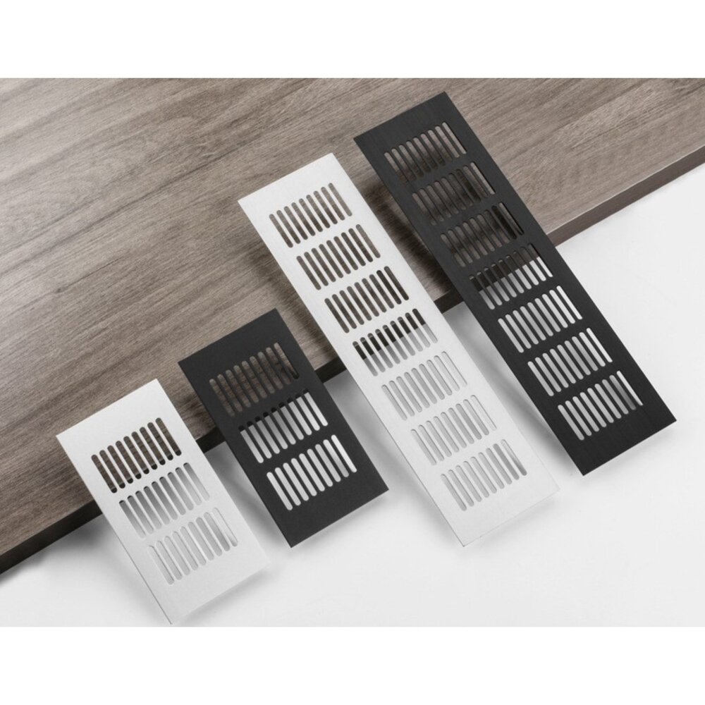 櫥櫃通風 鞋櫃通風口 散熱片 鋁合金 空氣窗 衣櫃 鞋櫃 櫥櫃 透氣孔 通風孔 除臭 透氣口-圖片-1