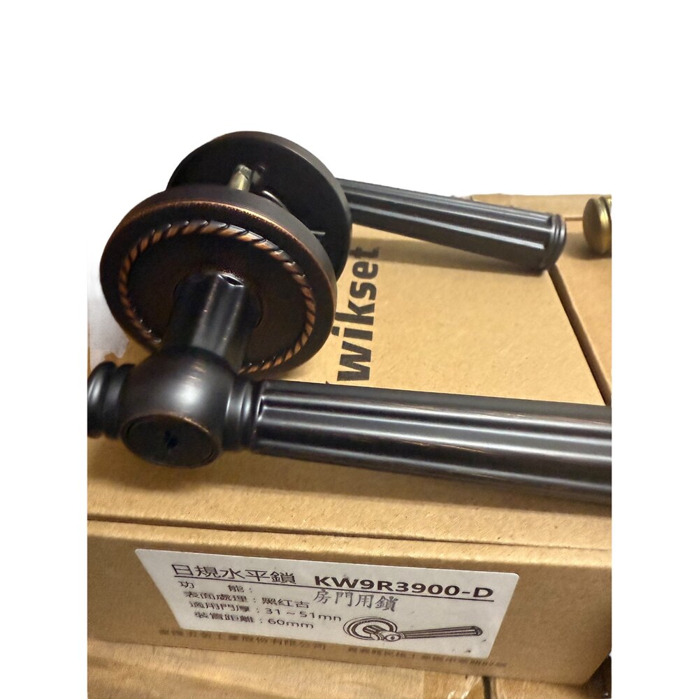 Kwikset 東隆 幸福牌 9RYB00 9RYB30 EZset 日規鎖 把手鎖 水平鎖 門鎖 房間門-圖片-1