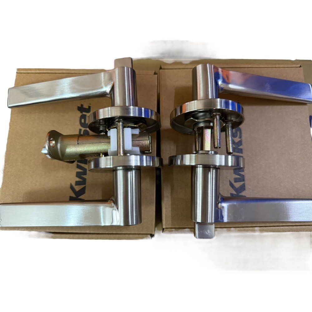 Kwikset 水平鎖990S00 990S30 日規鎖 水平把手 把手鎖 門鎖 EZset 東隆 幸福牌 房門鎖-圖片-1