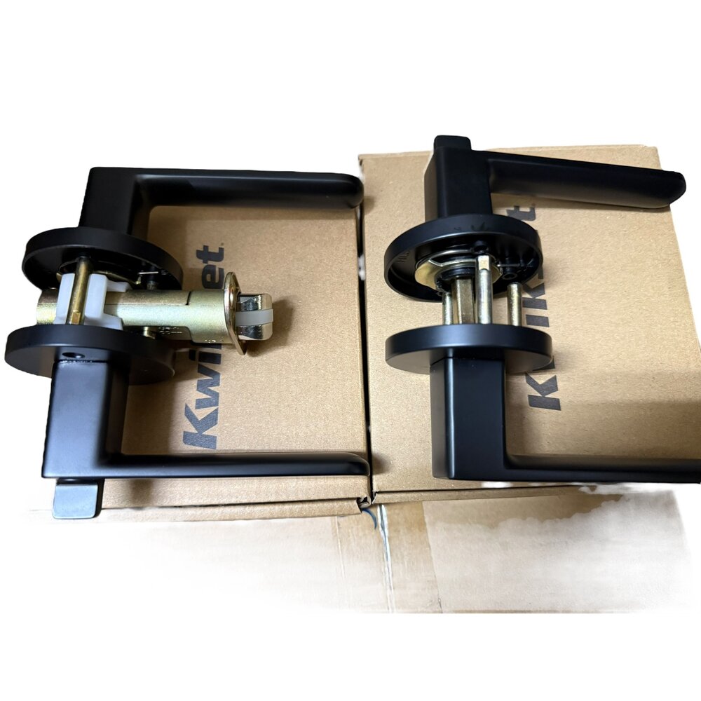 Kwikset 950900 950930 水平鎖 把手鎖 方形把手 房間鎖 EZset 東隆 幸福牌 房間-圖片-3