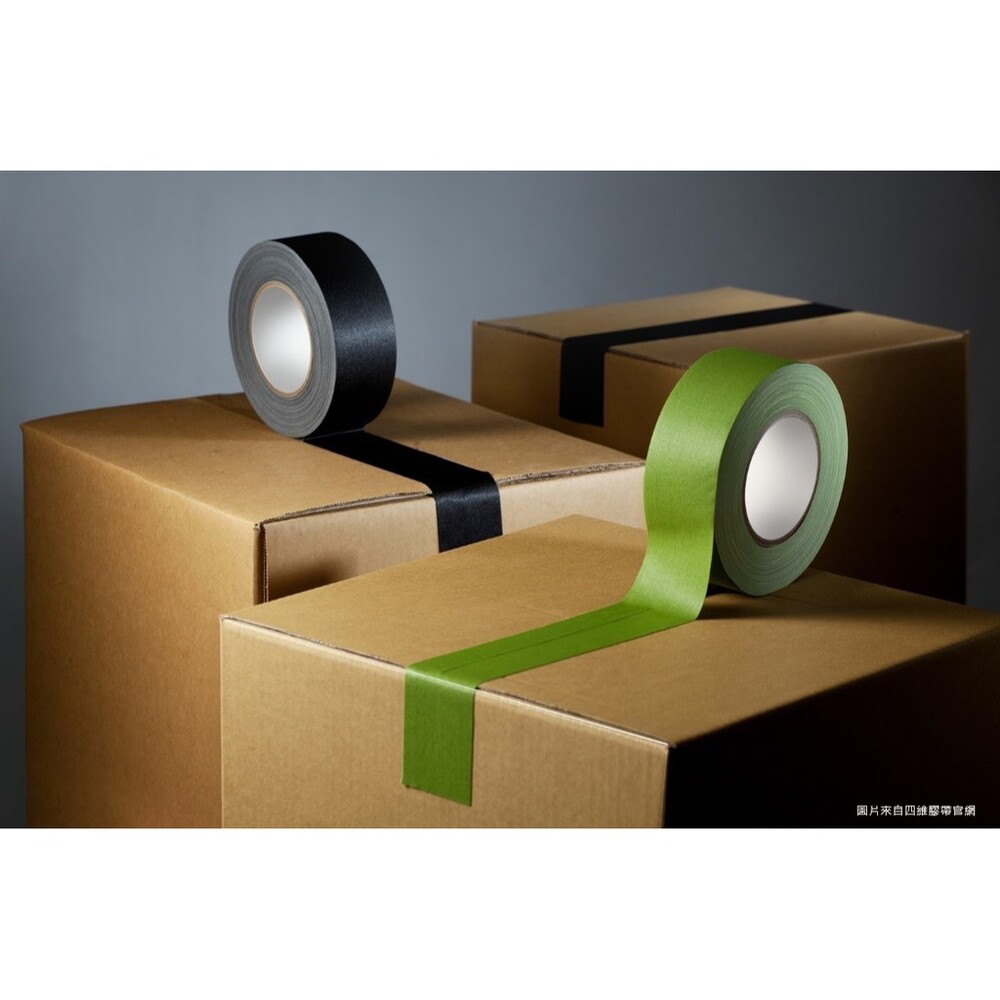 8105211025-四維 鹿頭牌 防水膠帶 50mm×36M 不殘膠 防水布膠帶 布基膠帶 高黏性 地毯膠帶 舞台膠帶 大力膠 書褙膠帶