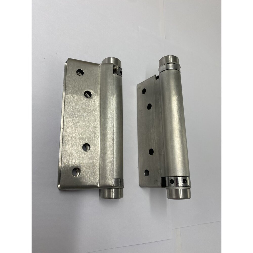 不鏽鋼 白鐵鉸鏈 自動回歸 白鐵鉸鏈 4英吋 自由鉸鏈 魔力 廁所鉸鏈 活頁 鉸鏈 丁雙 後鈕 活頁-圖片-2