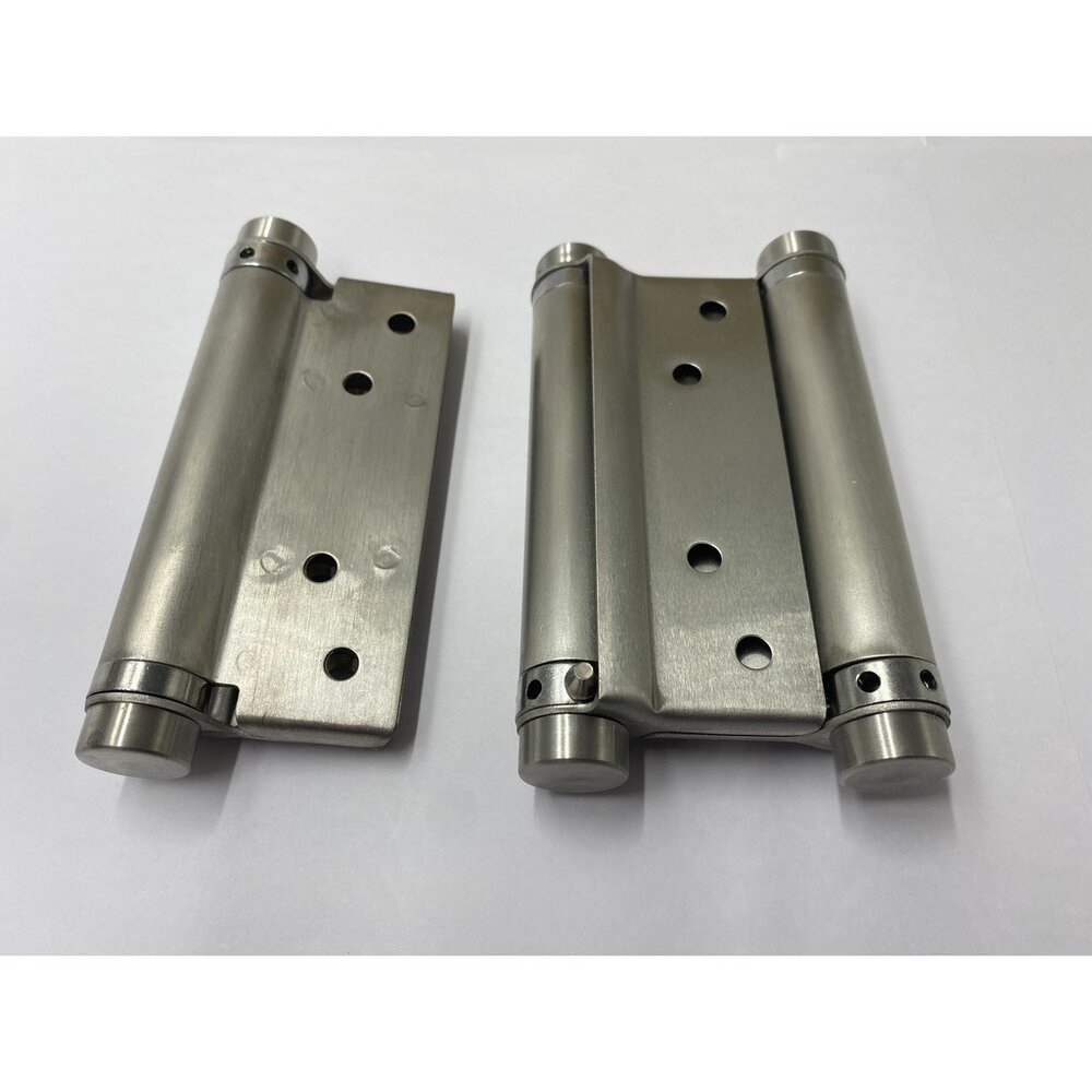 不鏽鋼白鐵鉸鏈自動回歸白鐵鉸鏈4英吋自由鉸鏈魔力廁所鉸鏈活頁鉸鏈丁雙後鈕活頁