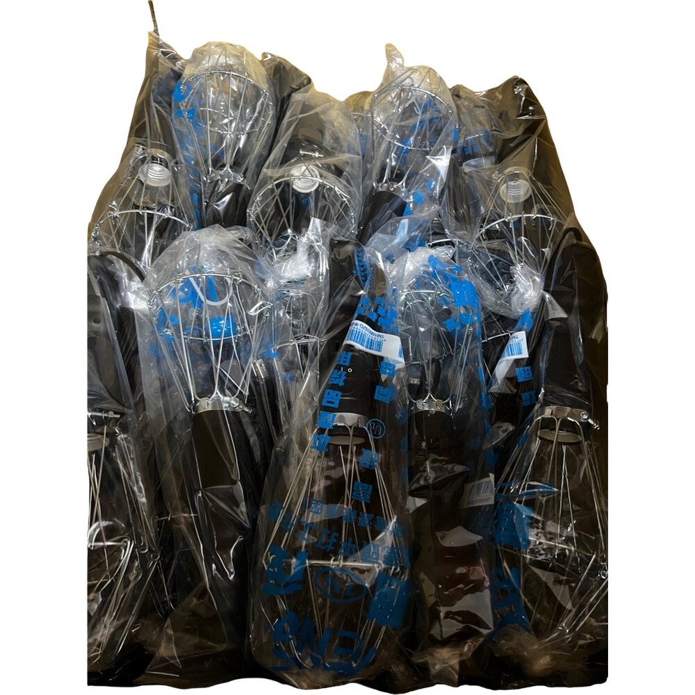 台灣製 騰茂 TENG 瓷頭全網平打工作燈 15尺 黑線磁座工作燈 全網 瓷頭平打開關 工作燈 附電源插頭-圖片-1