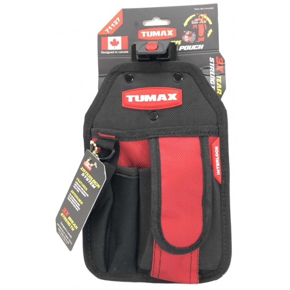 S1-00096-TUMAX  TU-127 卡扣式 手機袋 測距儀包 快扣式 小型儀器收納包  71127