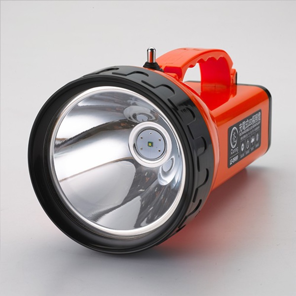FW 威電 WEITIEN 大功率LED探照燈 LE-0989 充電式LED照明燈 手提燈 家用 CREE光源超 手電筒-圖片-2