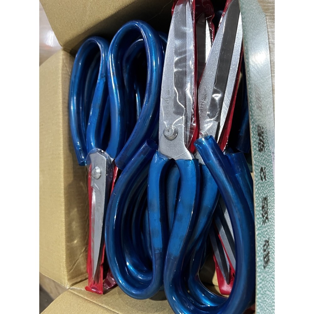 S1-00160-獅王剪刀 台灣製 鍛造2號鋼剪刀 9