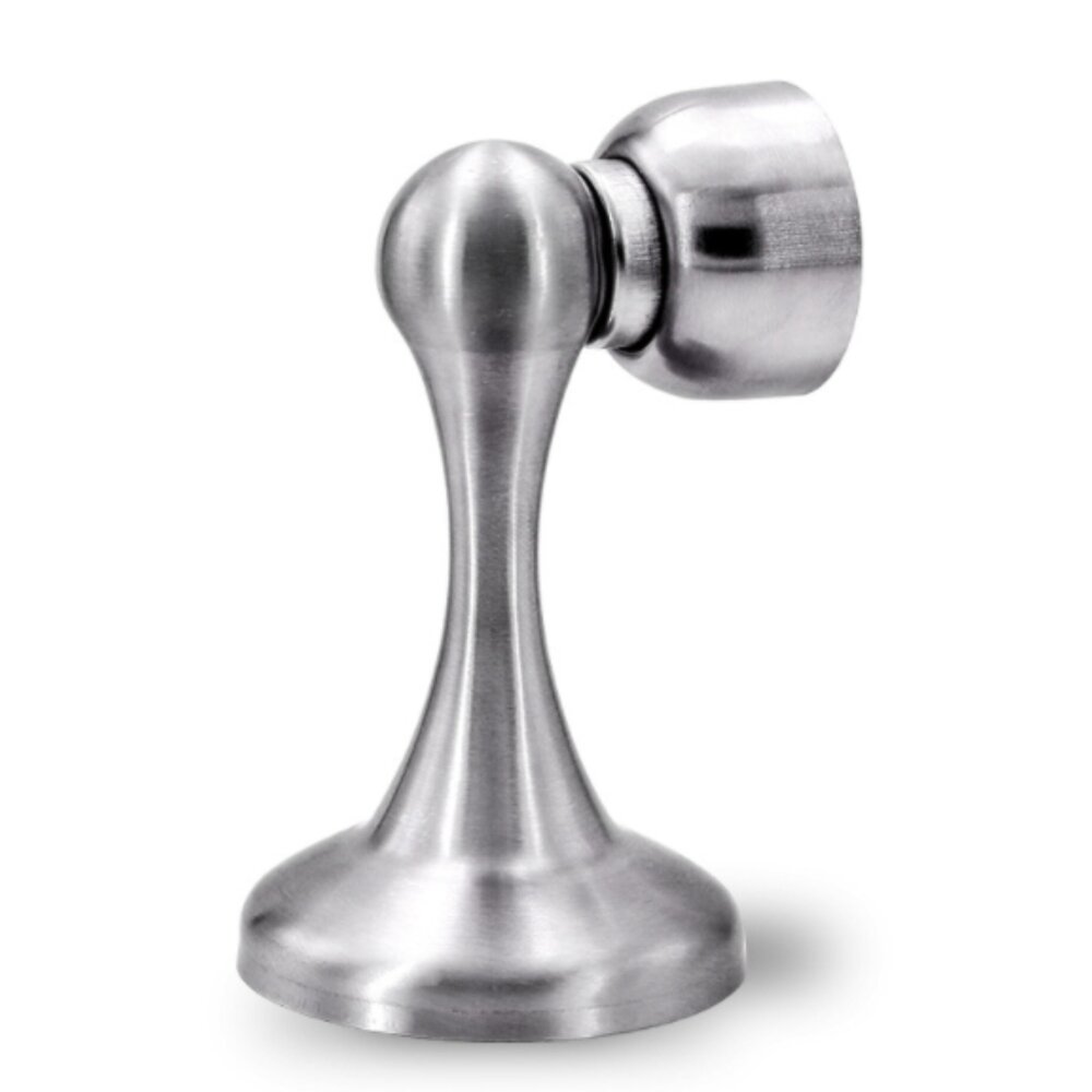 S1-00190-白鐵色 門擋 門止 磁石門擋 電磁門止 戶擋 不銹鋼強力磁石戶檔 強力磁石 戶檔