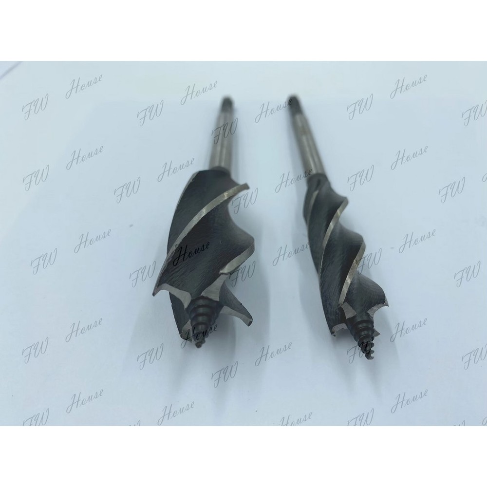 RM 最高品質 20~35mm 四刃木工鑽尾 木工鑽 支羅鑽 木工鑽頭 四刃鑽尾 木材鑽孔 PVC鑽孔 鑽頭 台製-圖片-2