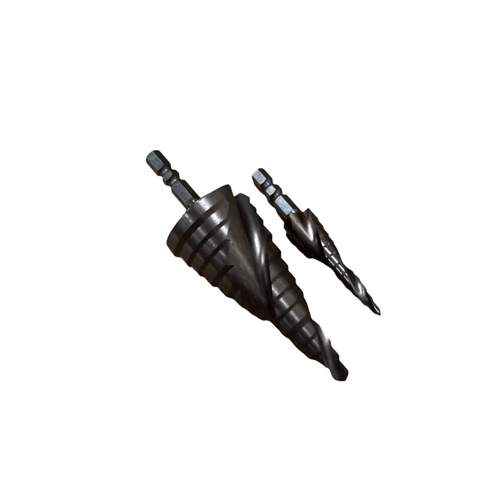 鍍鈦階梯鑽 高碳鋼 HSS 白鐵用 六角柄 螺旋階梯鑽 白鐵鑽孔 鐵 鋁 萬用鑽尾-圖片-5