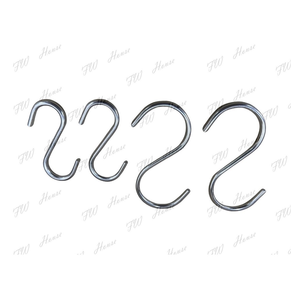 S1-00239-台灣製 白鐵s鉤 s鉤 掛勾 S型掛鈎 不銹鋼掛勾 金屬掛勾 不鏽鋼s鉤