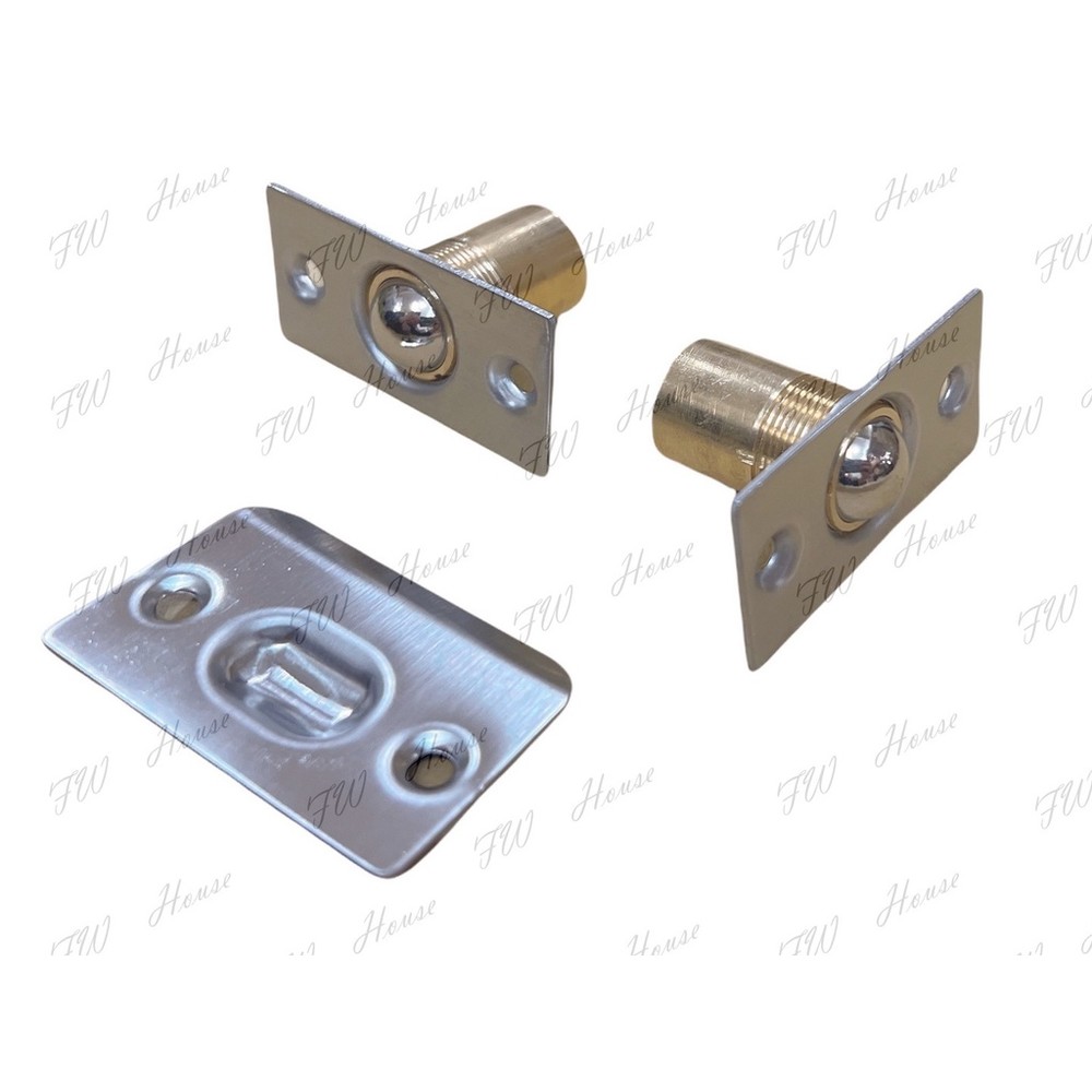 可調整龍吐珠 銅門碰珠 碰珠鎖 門頂珠 隱形門 龍凸珠 龍吐珠 門栓 浴廁鎖 平閂 白鐵 門閂平栓暗閂-圖片-1