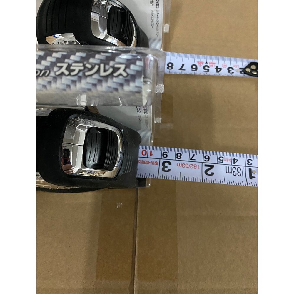 日本 KDS 包膠捲尺 5.5M*25mm 雙面印刷 白鐵防水材質 台尺 魯班 公分 捲尺 白鐵捲尺-圖片-1