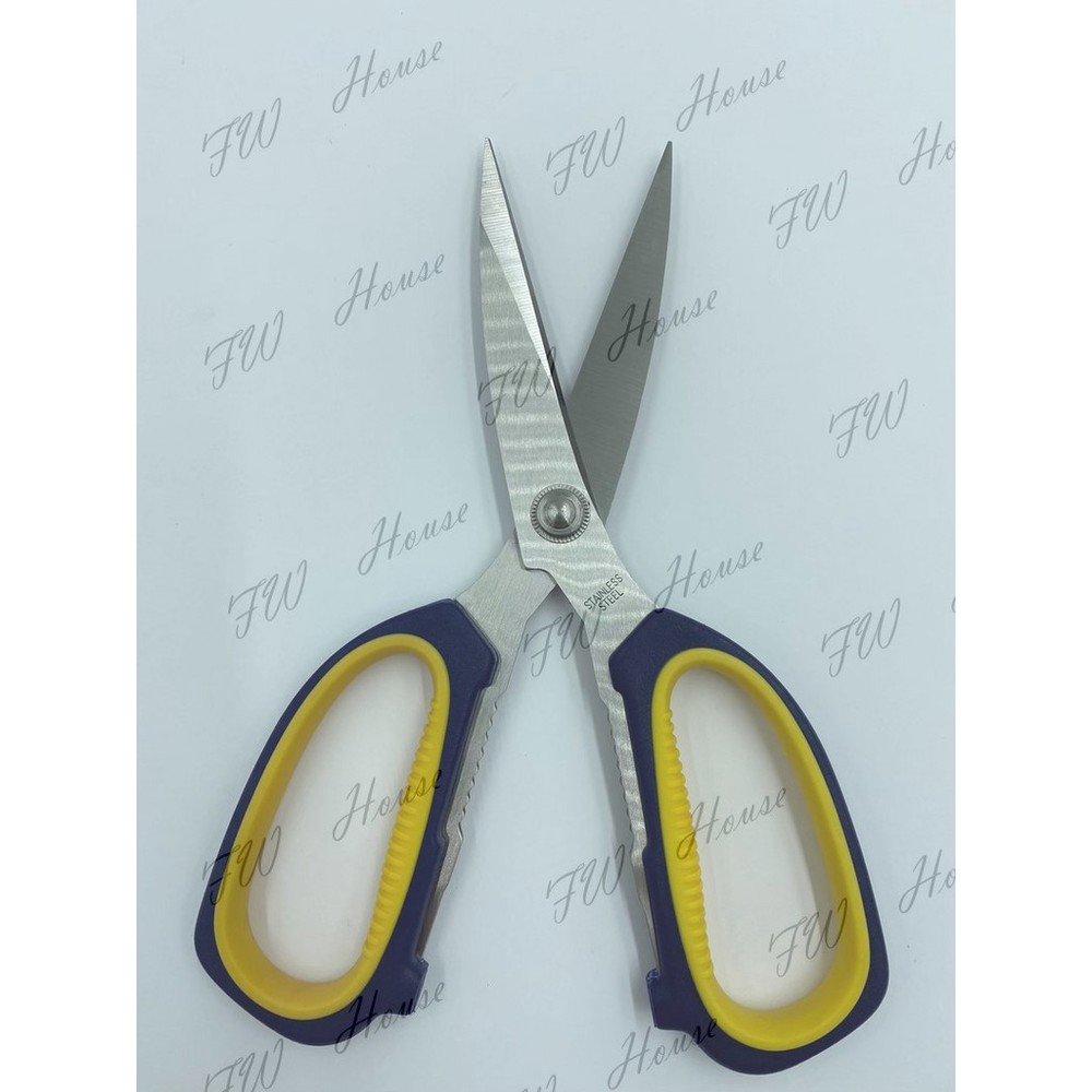 S1-00324-兆升 白鐵剪刀 新型強力剪刀 剪刀 廚房用刀 美術用刀 強力剪刀 事務剪刀