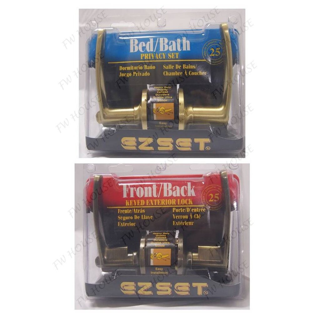 幸福EZSET東隆 TH10082 通道用水平鎖 砂面鎳(白鐵色)TH系列水平把手 把手鎖-圖片-2