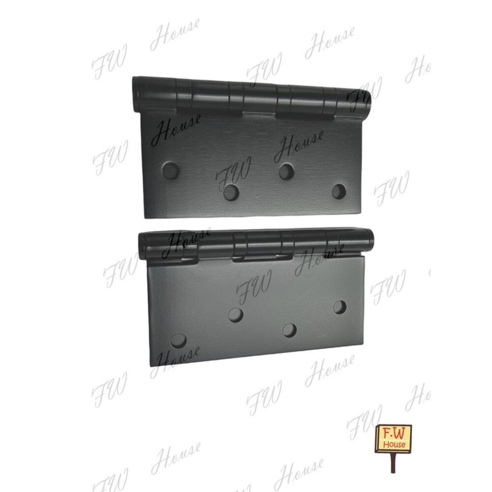 黑色 白鐵平頭培林鉸鍊 2.0mm 2.5mm 3mm 鉸鏈 附螺絲 後鈕 活頁 鉸鍊 平頭鉸鍊 培林丁雙-圖片-1