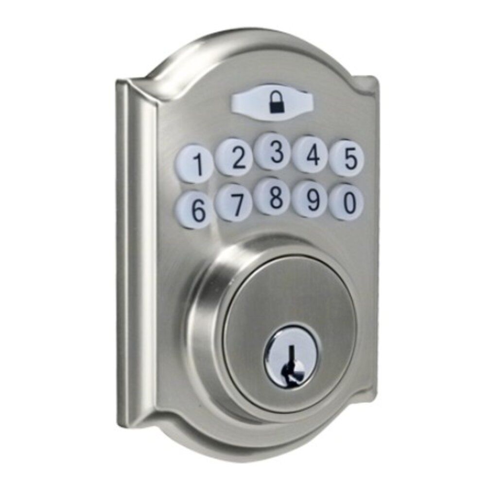 KD-307P 加安電子鎖 門厚30-45mm 40-60mm 按鍵式電子密碼輔助鎖 按鍵密碼鎖 補助鎖 按鍵鎖-圖片-2