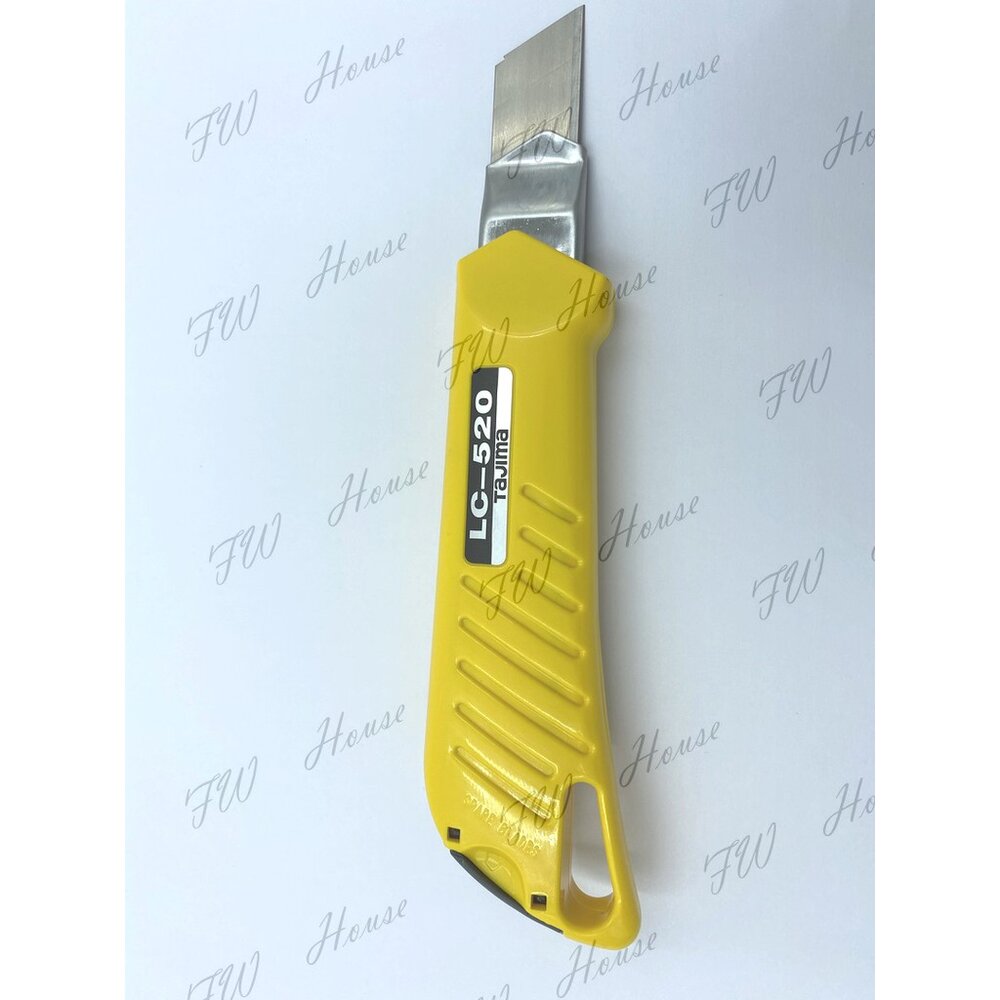 日本 TAJIMA 田島 18mm LC-520 推式 固定 美工刀 厚切專用 推式美工刀 裁接-圖片-2