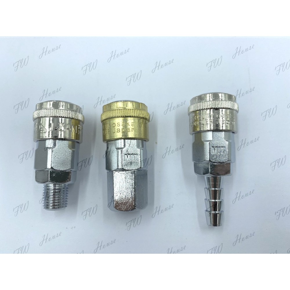 台灣製  5X8 風管 單手SP快速接頭 空壓機 風車 快插式 快速接頭 公頭 母頭 單手風管 風槍-圖片-2